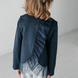 MAGLIA IN PUNTO MILANO VOLANT IN TULLE