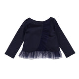 MAGLIA IN PUNTO MILANO VOLANT IN TULLE