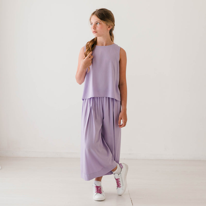 LOOSE-FITTING VISCOSE TROUSERS