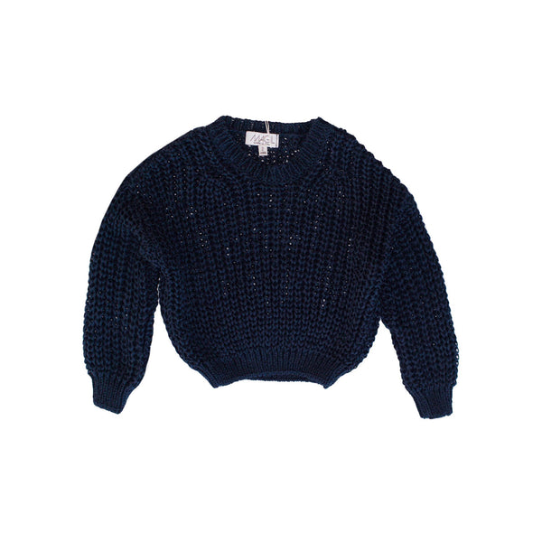 KNITTED PULLOVER IN WIDE STITCH