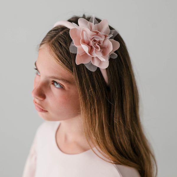 MILANO STITCH FLOWER HEADBAND