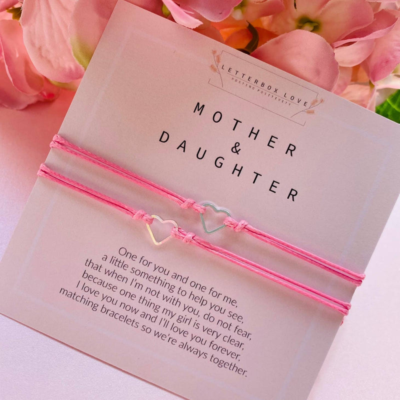 MOTHER AND DAUGHTER WISH BRACELET