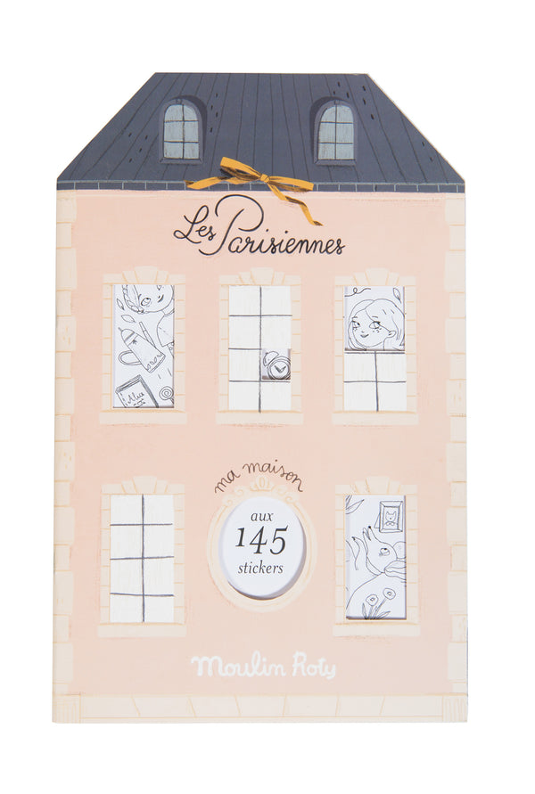 LES PARISIENNE' COLOURING BOOK WITH STICKERS