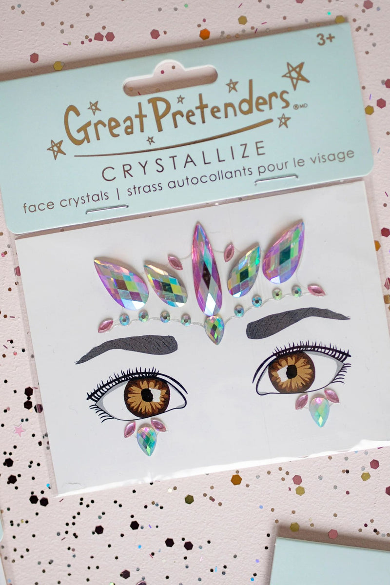 FACE CRYSTALS PINK UNICORN