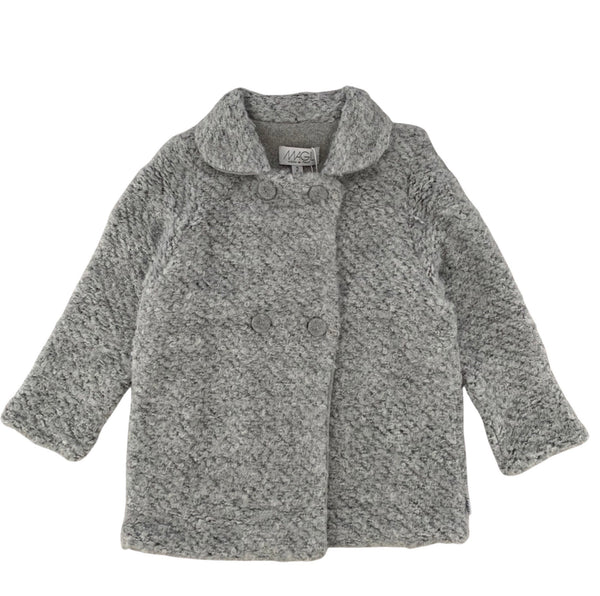 BOUCLE' DOUBLE-BREASTED COAT