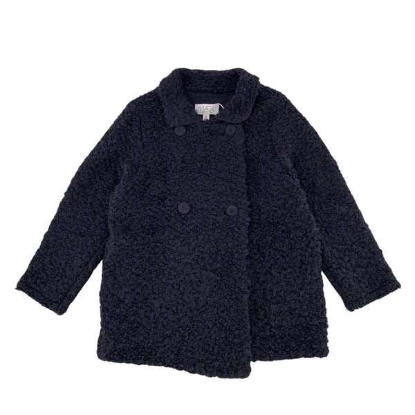 BOUCLE' DOUBLE-BREASTED COAT
